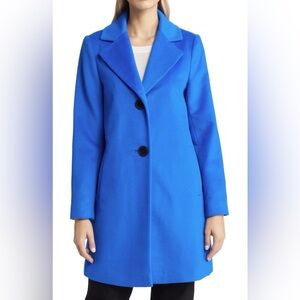 Royal Blue Pea Coat